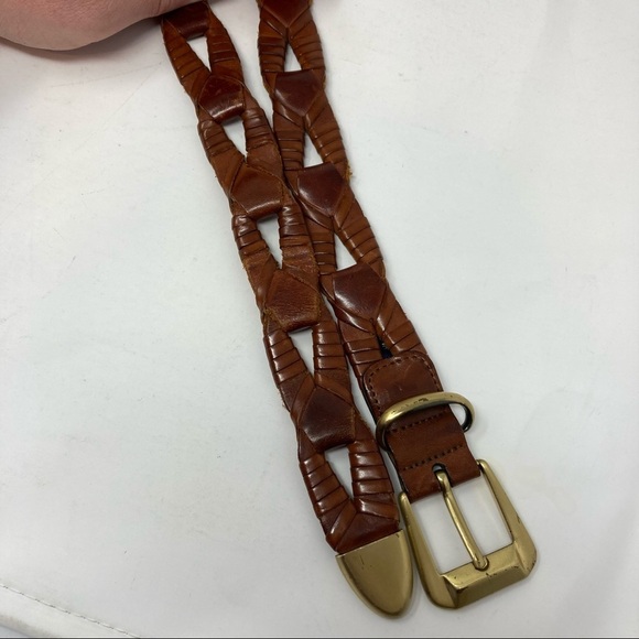 Cale | Brown Braided Belt 34 - Picture 5 of 6